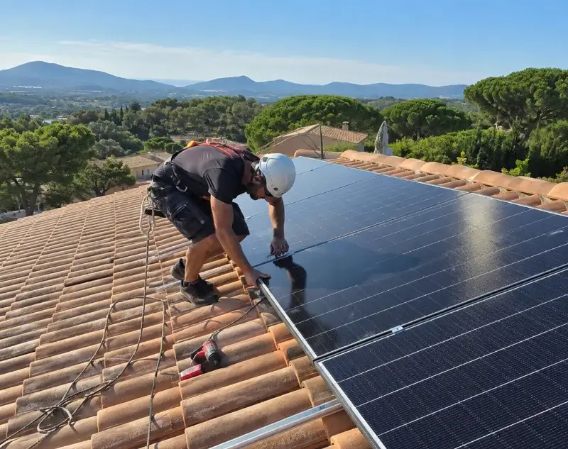 Installateur panneaux solaires Piégon — pose photovoltaïque sur toiture