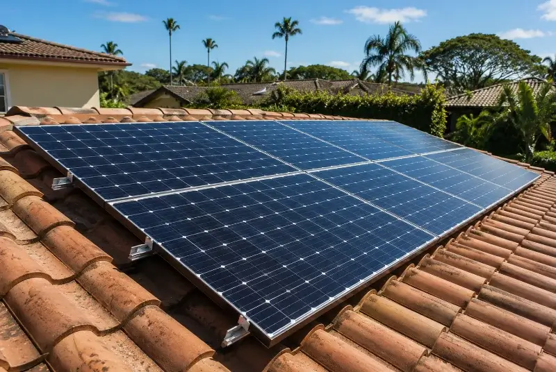 Installation de panneaux solaires à Piégon